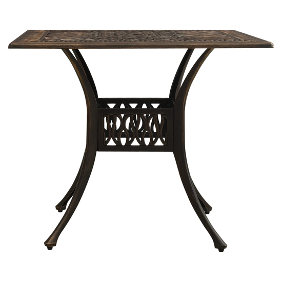 Dillon Cast Aluminium 5 Piece Bistro Set In Bronze