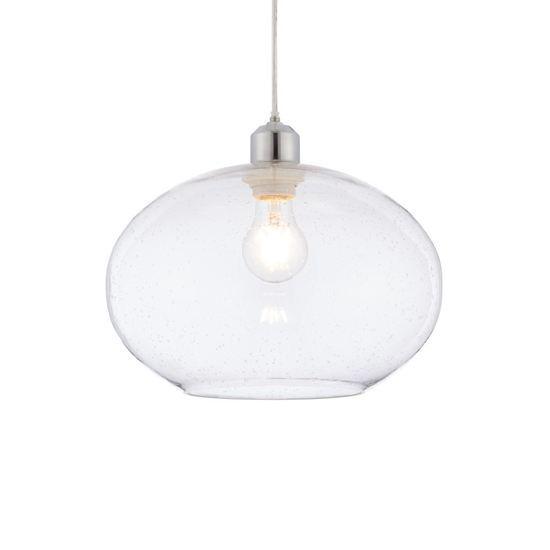 Dimitri Wall Hung Clear Glass Pendant Light