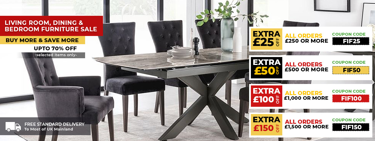Furniture in Fashion – Dining, Living & Bedroom Furniture UK