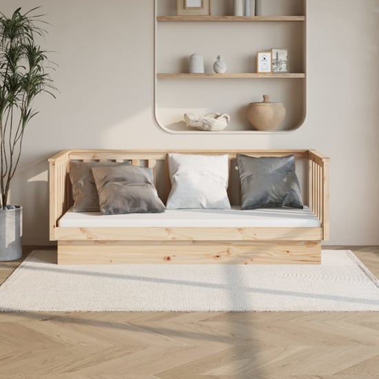 Photo of Diza pinewood single day bed in natural