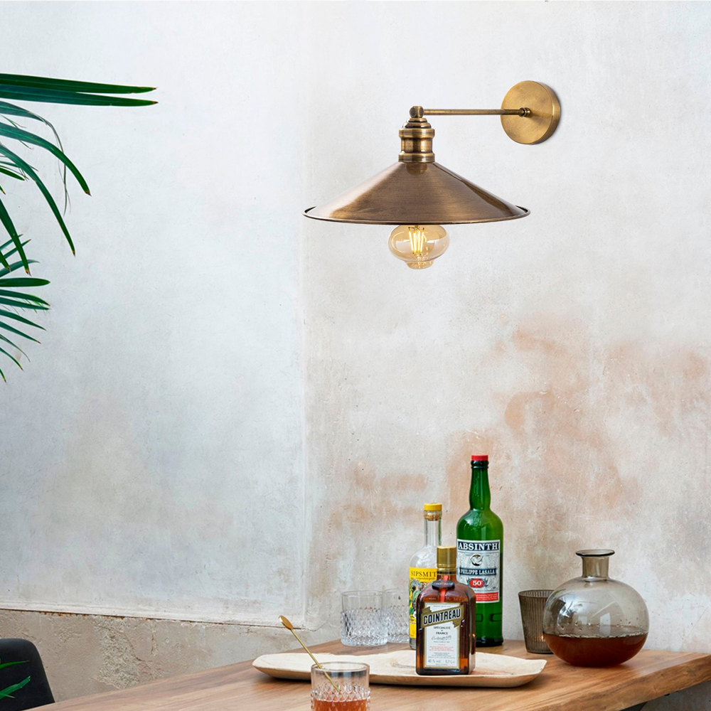 Dodo Metal Wall Light in Vintage