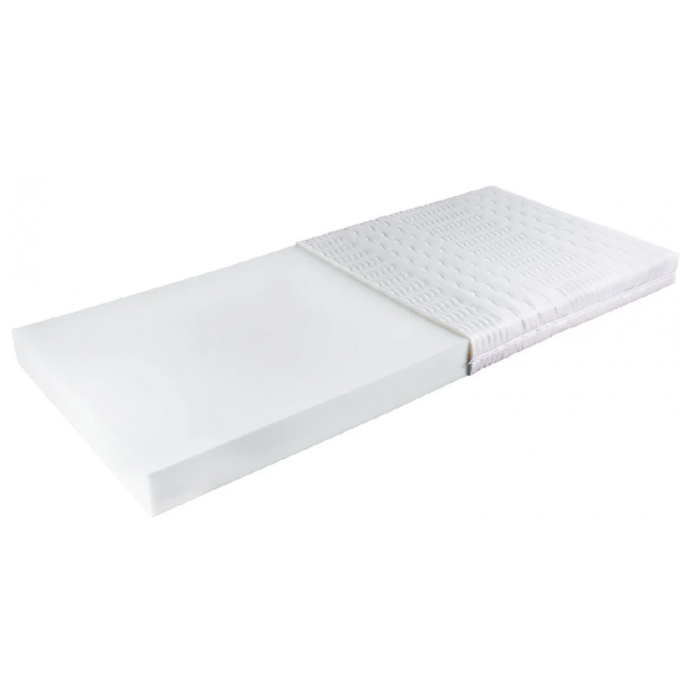 Donna Wooden Day Bed With Foam Mattress And Trundle In Grey