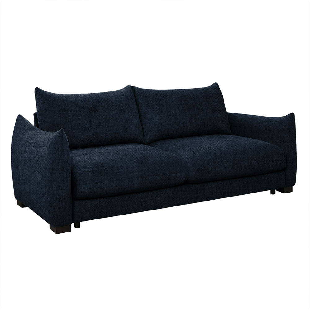 Dormira Fabric Sofa Bed in Navy Blue