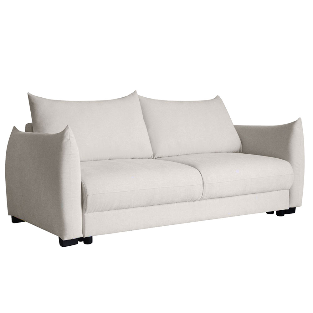 Dormira Fabric Sofa Bed in White