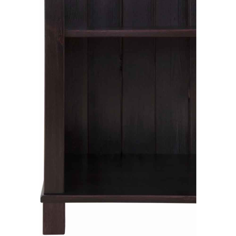 Dorvian Wooden Bookcase with 5 Shelves in Brown