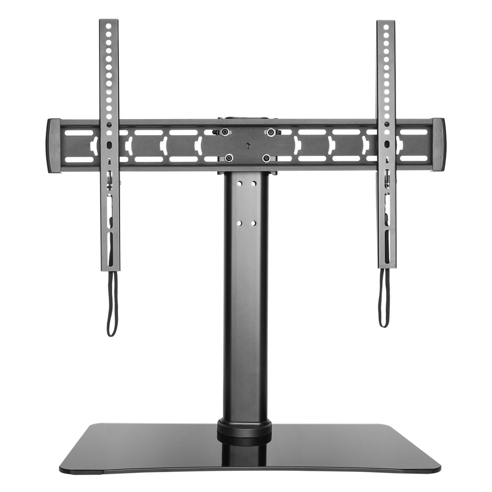 Dorzano 32'' to 55'' Metal Swivel TV Stand in Black
