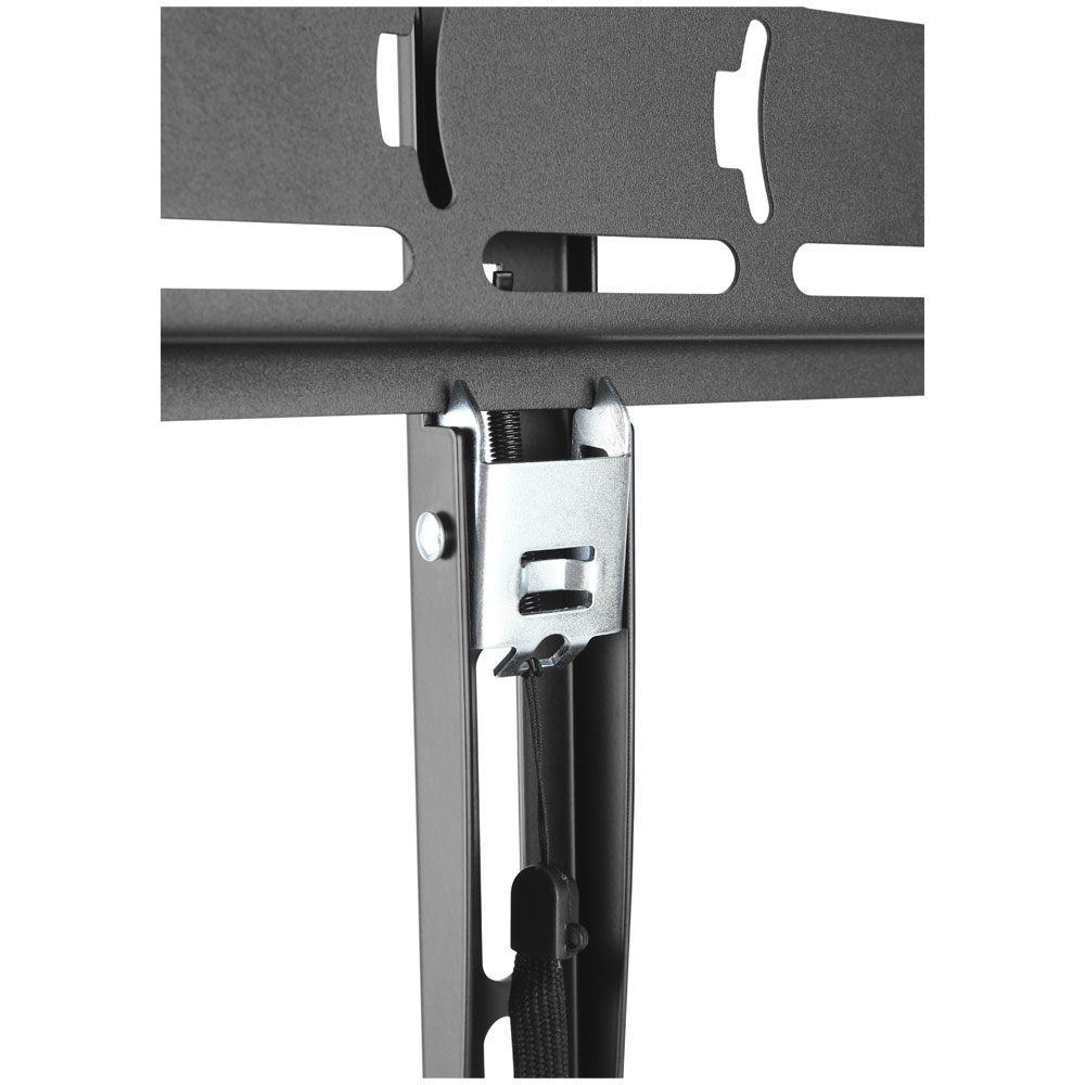 Dorzano 32'' to 55'' Metal Swivel TV Stand in Black
