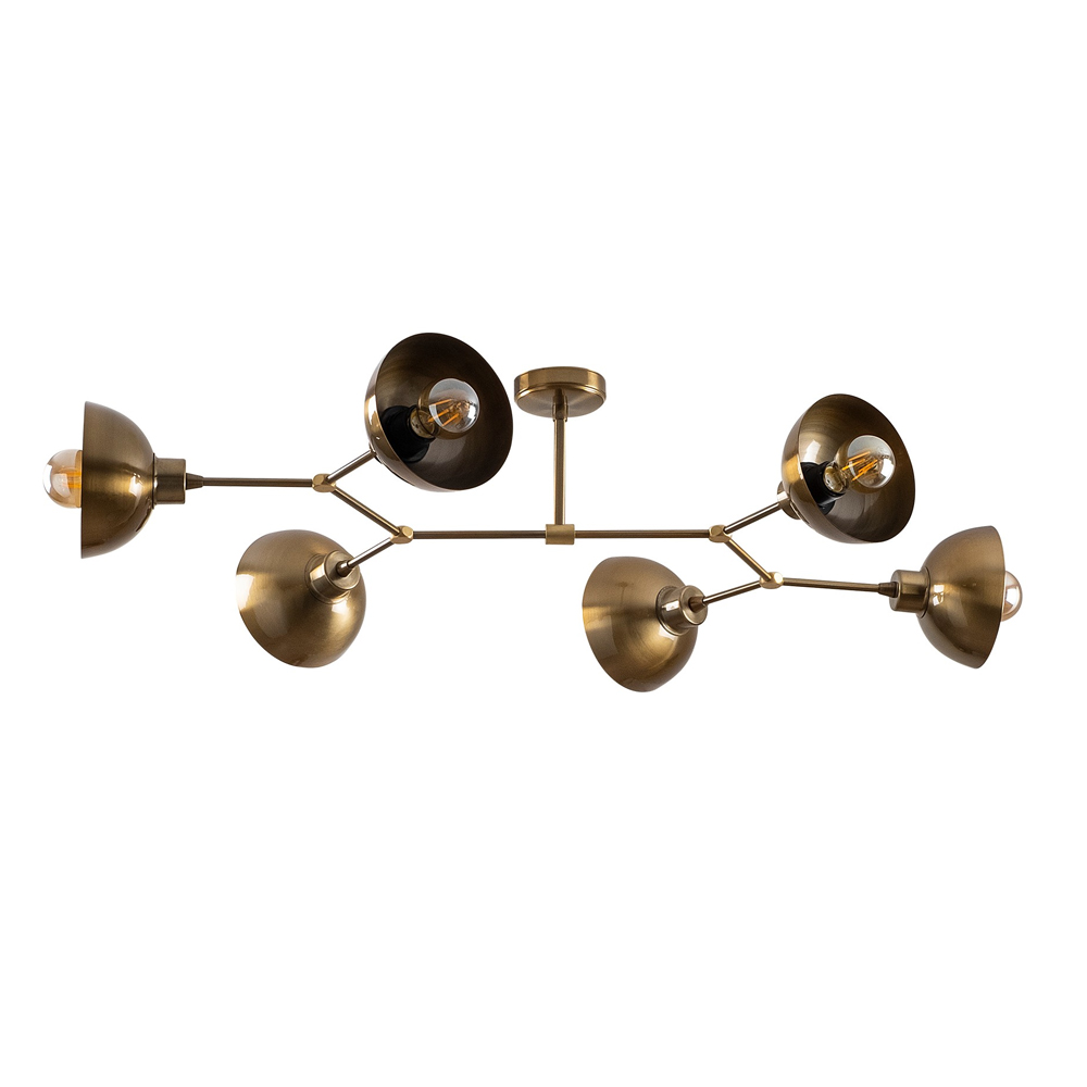 Dram Metal Ceiling Light in Vintage