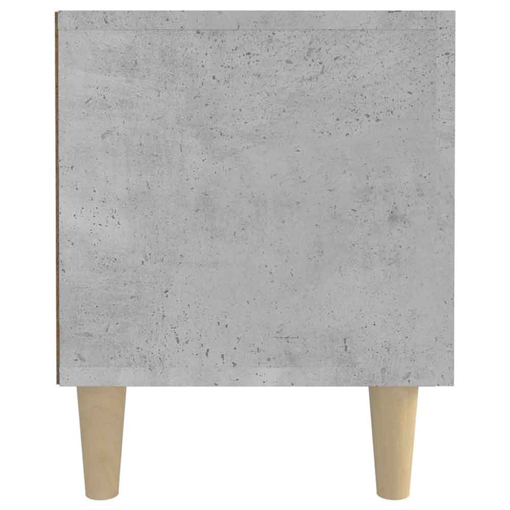 Dubuque 180cm Wooden TV Stand With 4 Doors - Concrete Grey