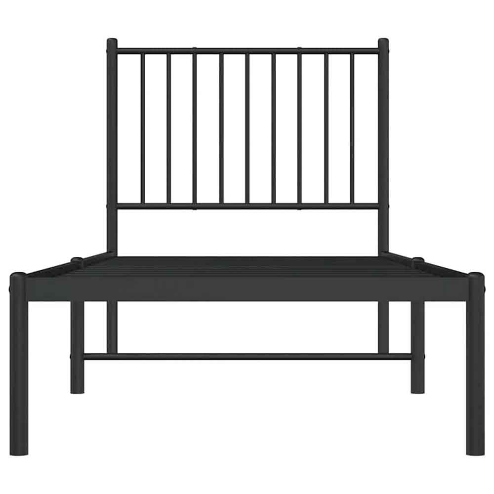 Dubuque Metal Small Double Bed - Black