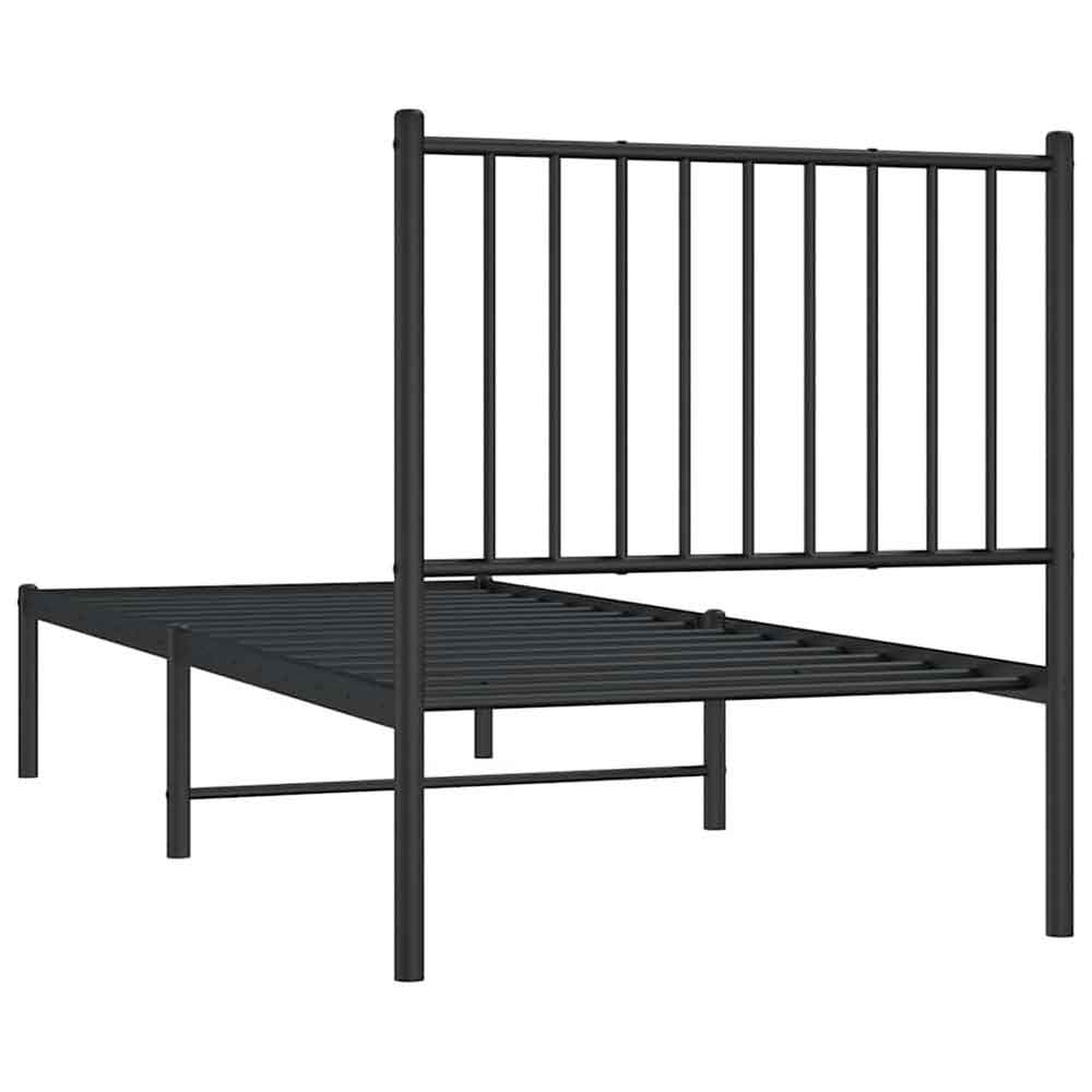 Dubuque Metal Small Double Bed - Black