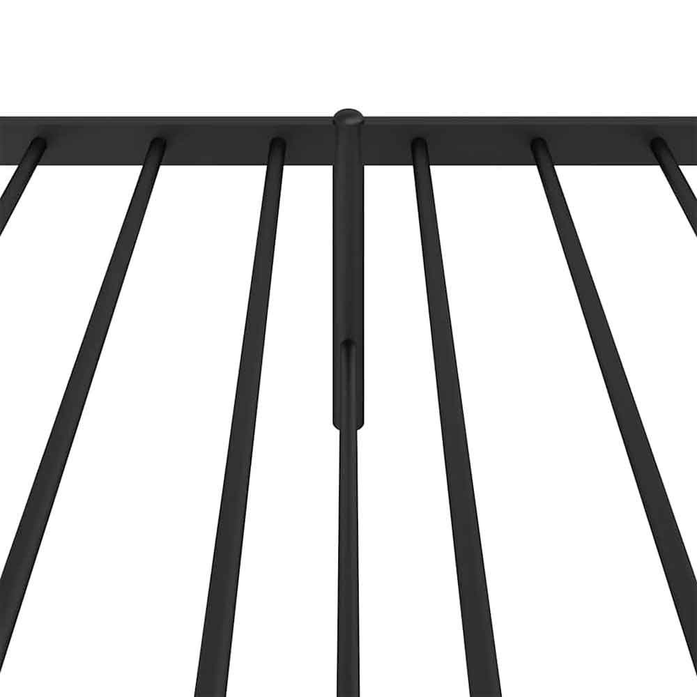 Dubuque Metal Small Double Bed - Black