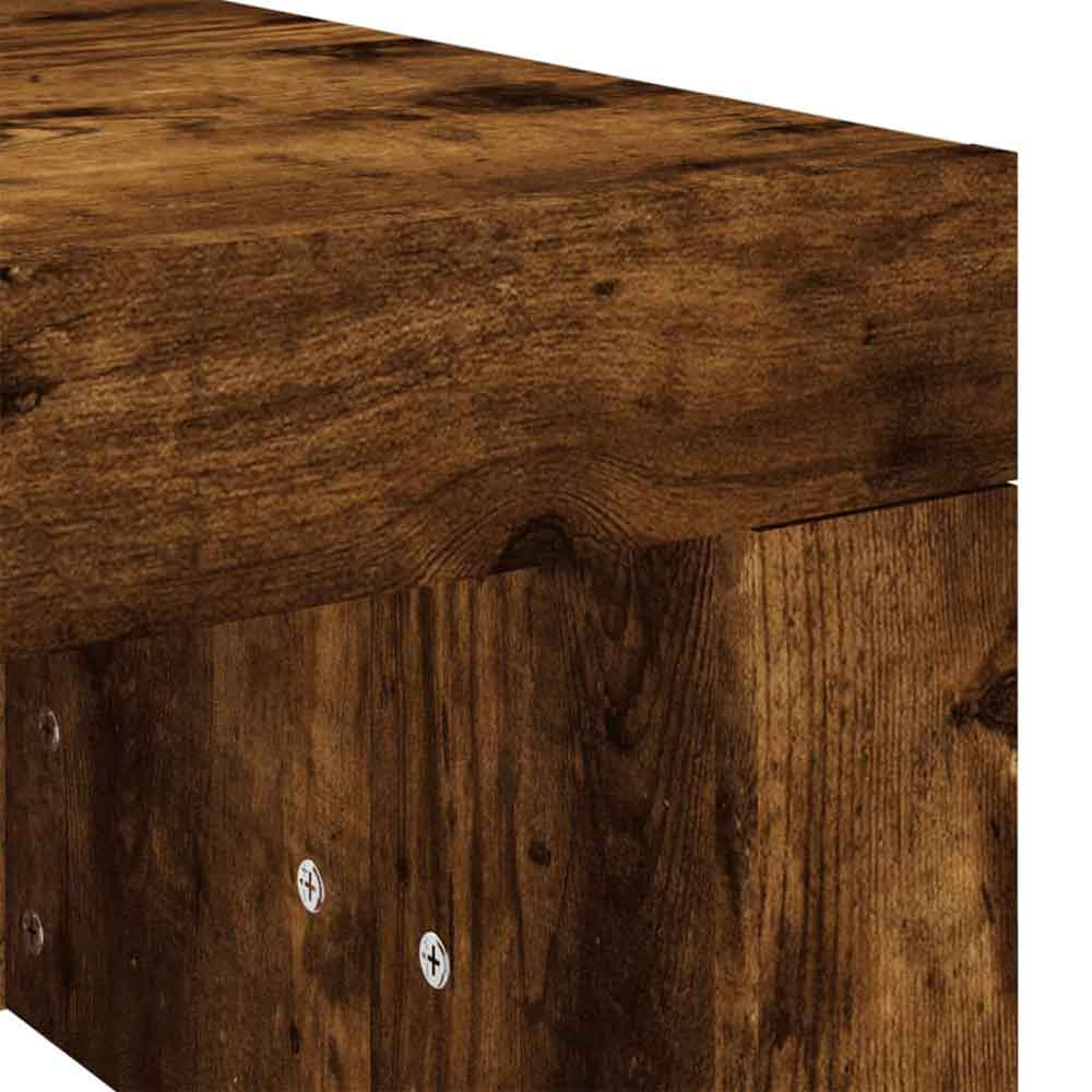 Dubuque Wooden Coffee Table - Brown