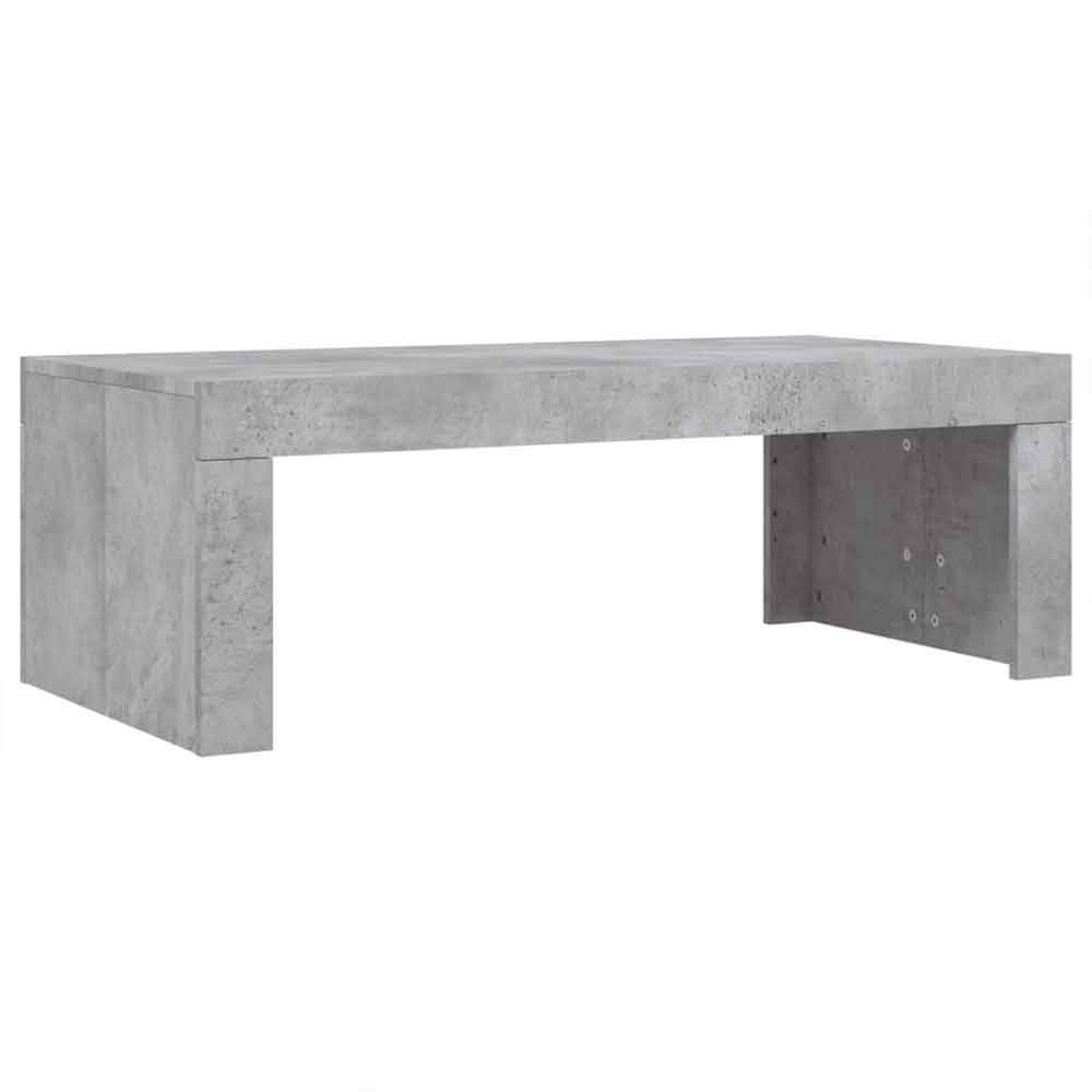 Dubuque Wooden Coffee Table - Concrete Grey