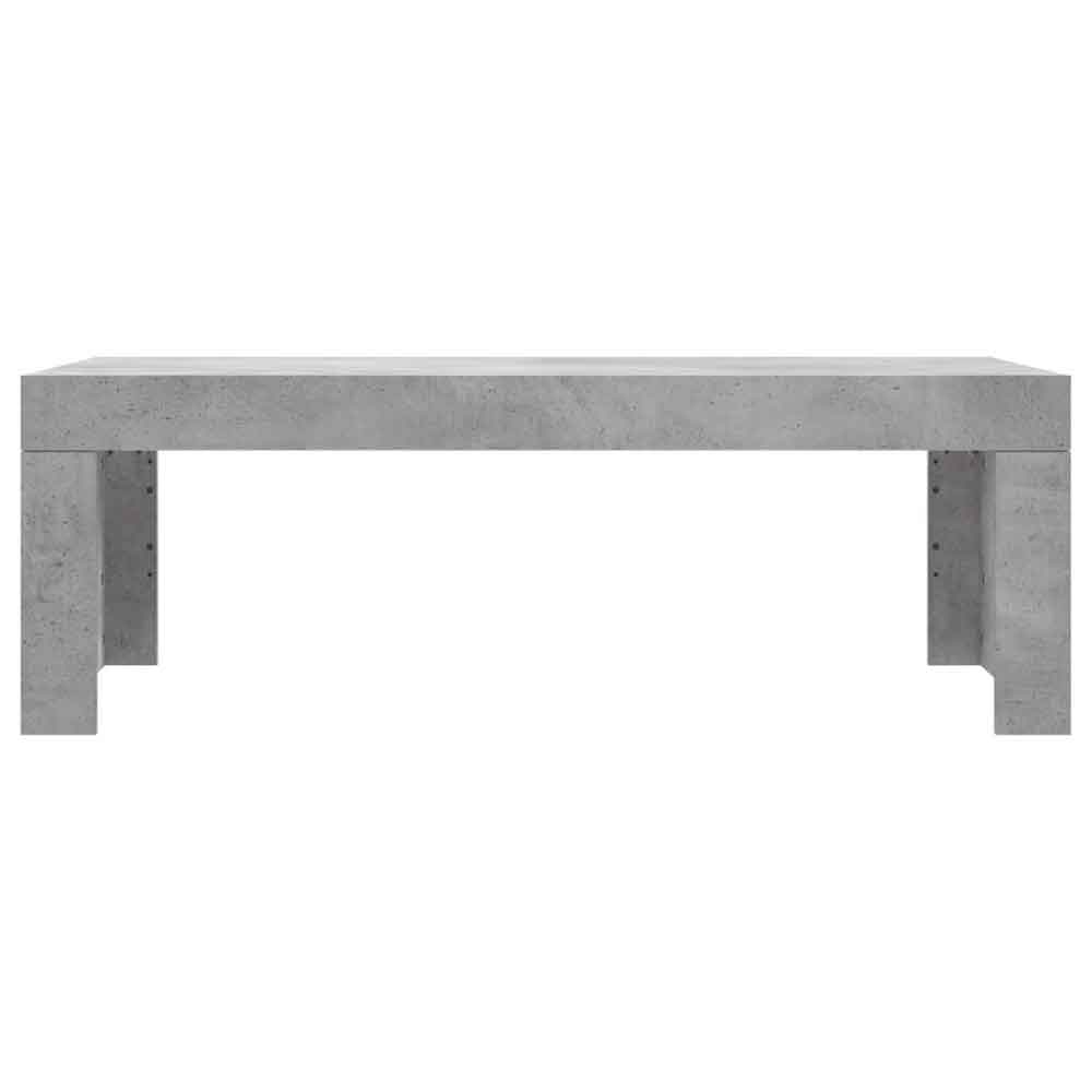 Dubuque Wooden Coffee Table - Concrete Grey