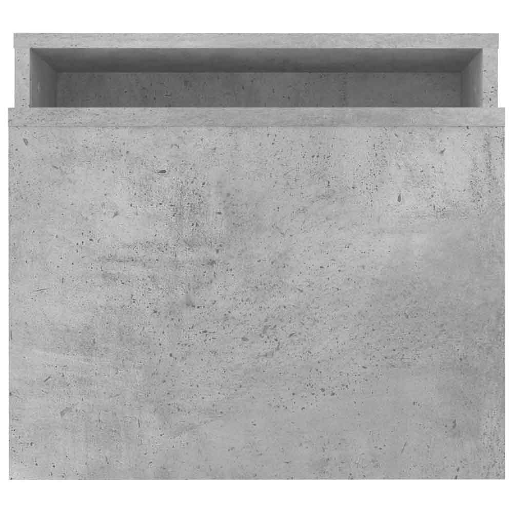 Dubuque Wooden Nesting Coffee Tables Set - Concrete Grey