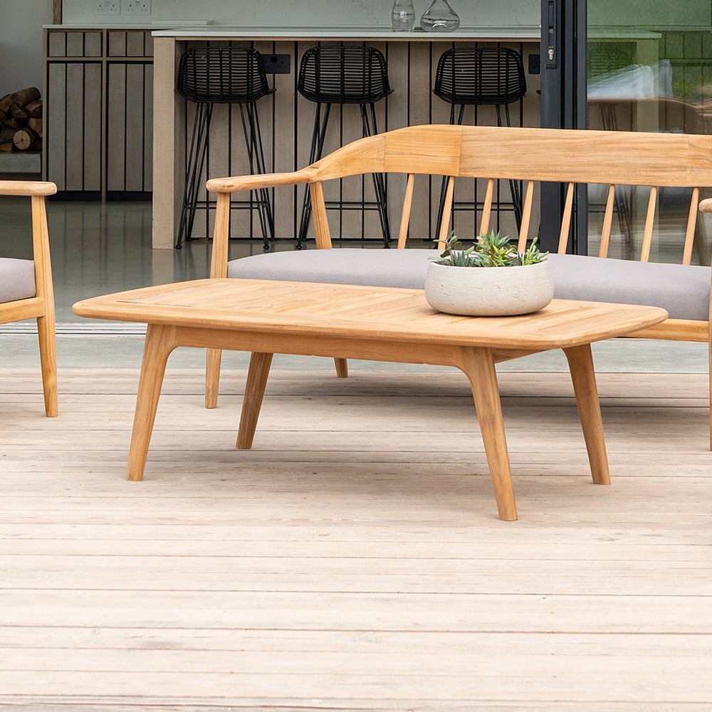 Product photograph of Duluth Wooden Garden Coffee Table In Natural from Furniture in Fashion