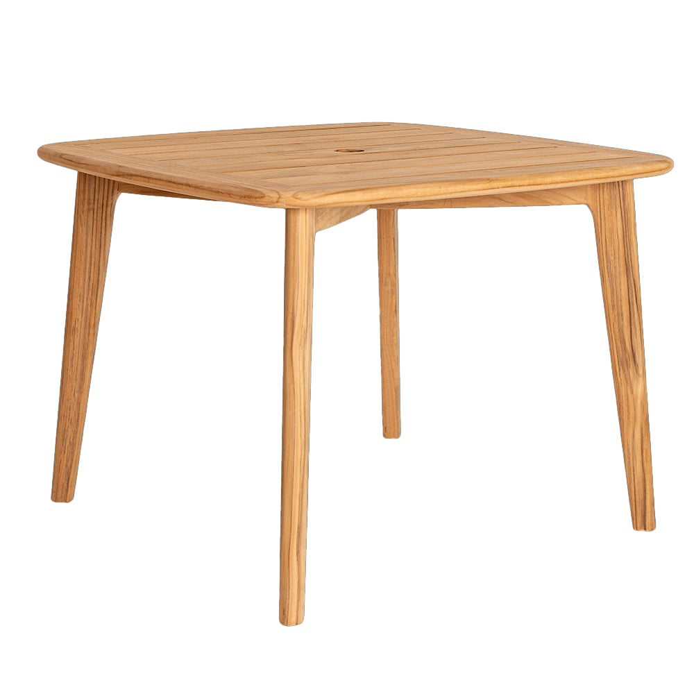 Product photograph of Duluth Wooden Garden Square Dining Table In Natural from Furniture in Fashion