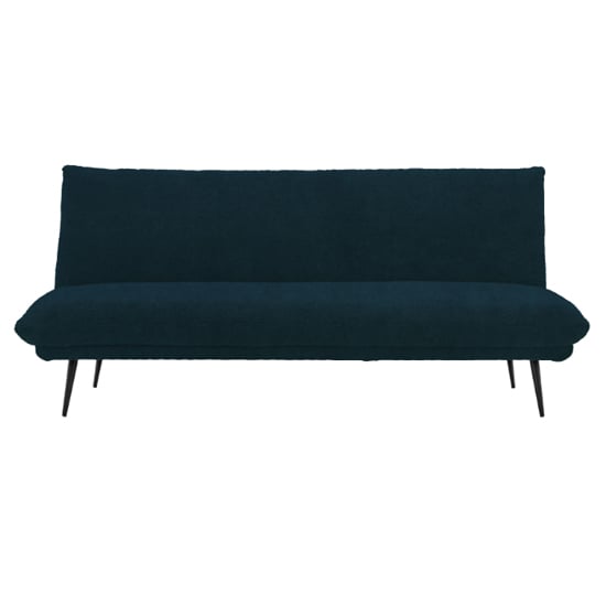 Product photograph of Duncan Fabric 3 Seater Sofa Bed In Cyan from Furniture in Fashion