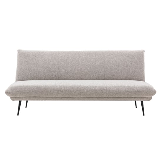 Read more about Duncan fabric 3 seater sofa bed in light grey
