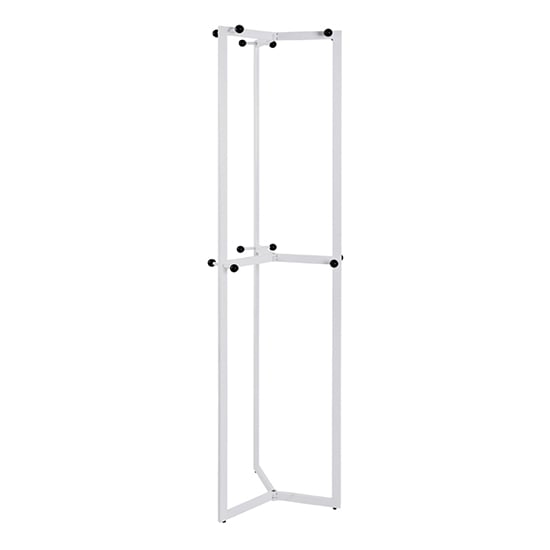 Photo of Dunn metal coat stand in white