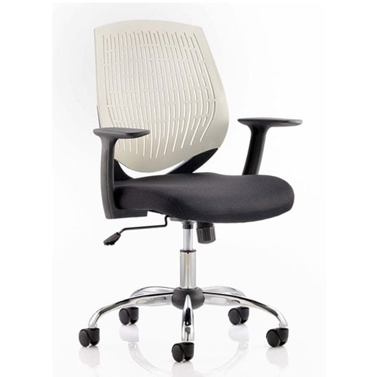 Photo of Dura task office chair in white with arms