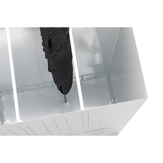 Durango Metal Umbrella Stand In White_4