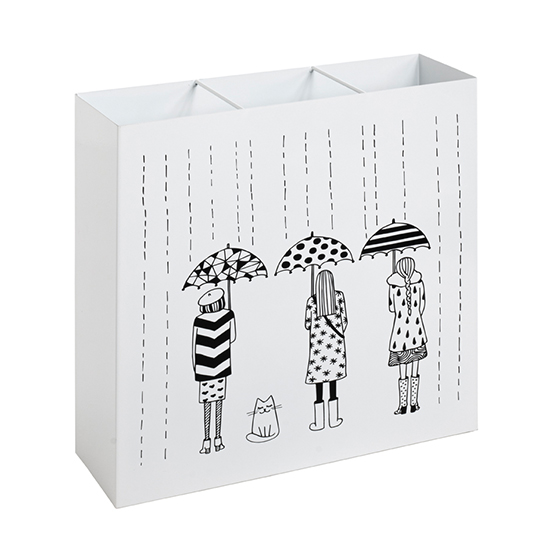 Durango Metal Wide Umbrella Stand In White_5