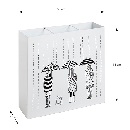 Durango Metal Wide Umbrella Stand In White_6