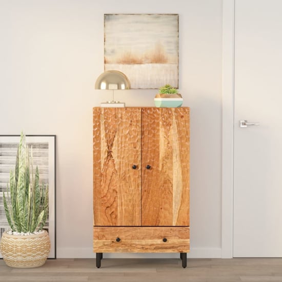 Read more about Ealing acacia wood highboard with 2 doors in natural