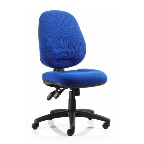 Photo of Eclipse plus xl office chair in blue no arms