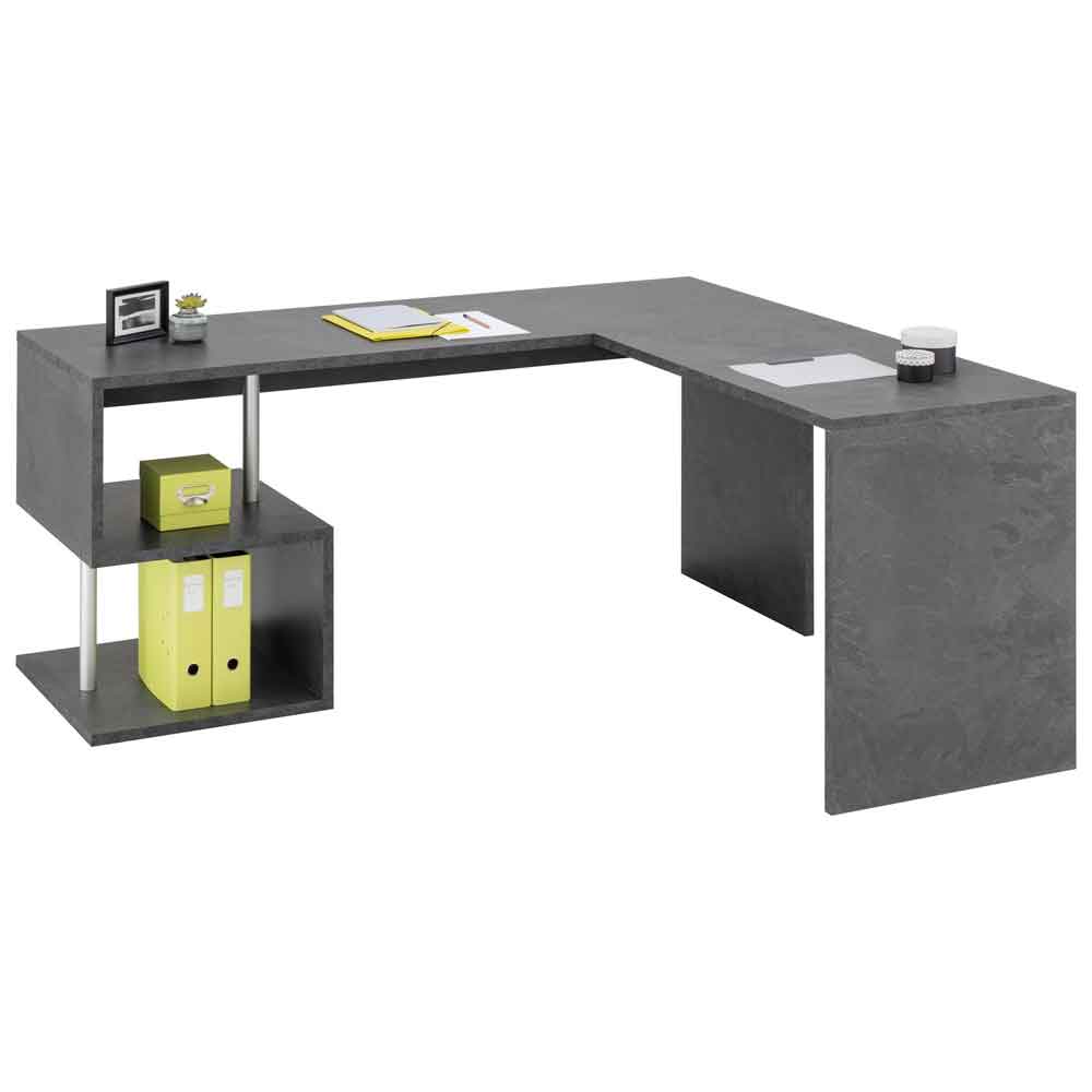 Elizabethtown Wooden Corner Laptop Desk In Report