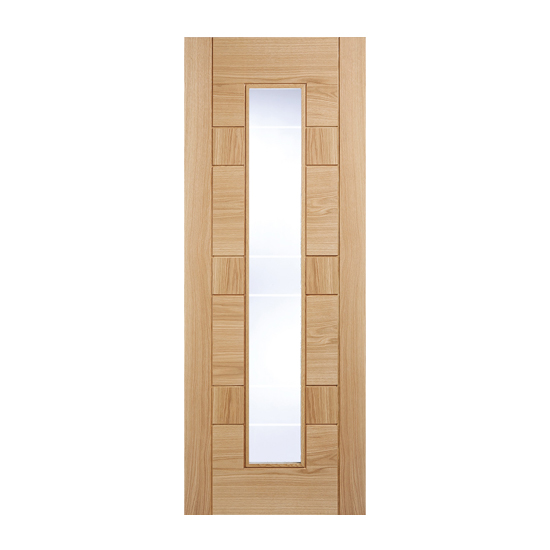 Edmonton Glazed 1981mm x 686mm Internal Door In Oak