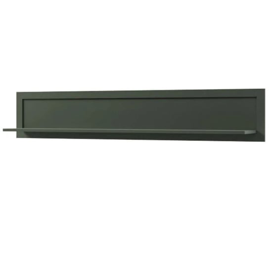 Eilat Wooden Wall Shelf In Green