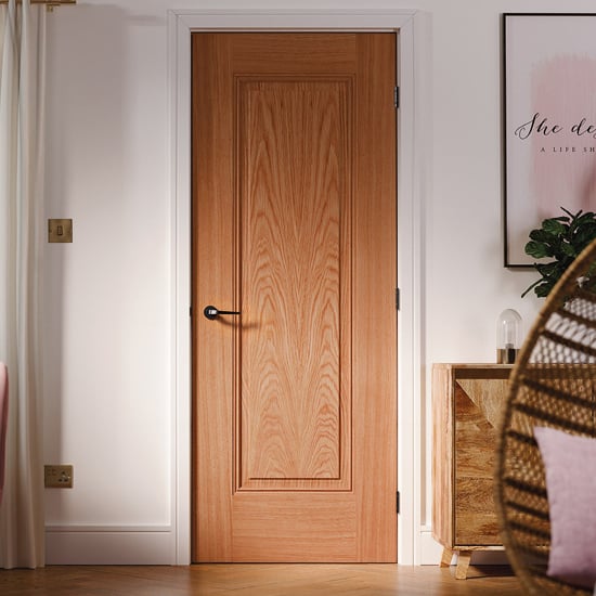 Read more about Eindhoven 1981mm x 686mm fire proof internal door in oak