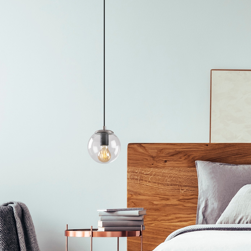 Elaris Metal Ceiling Pendant Light in Silver