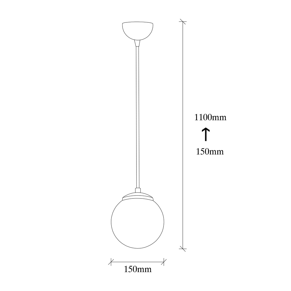 Elaris Metal Ceiling Pendant Light in Silver