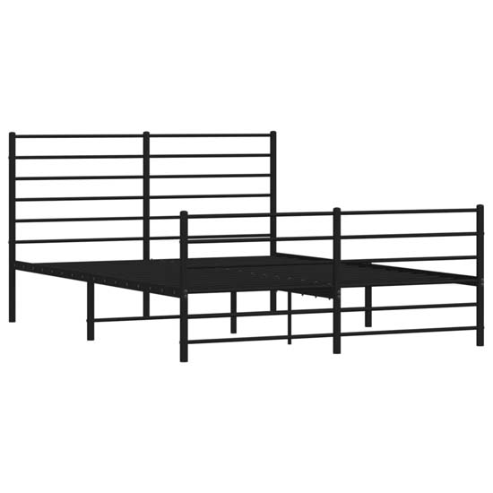 Eldon Metal King Size Bed In Black