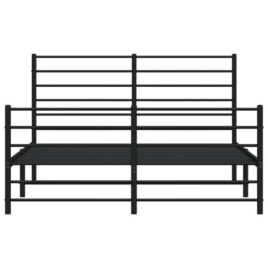 Eldon Metal King Size Bed In Black