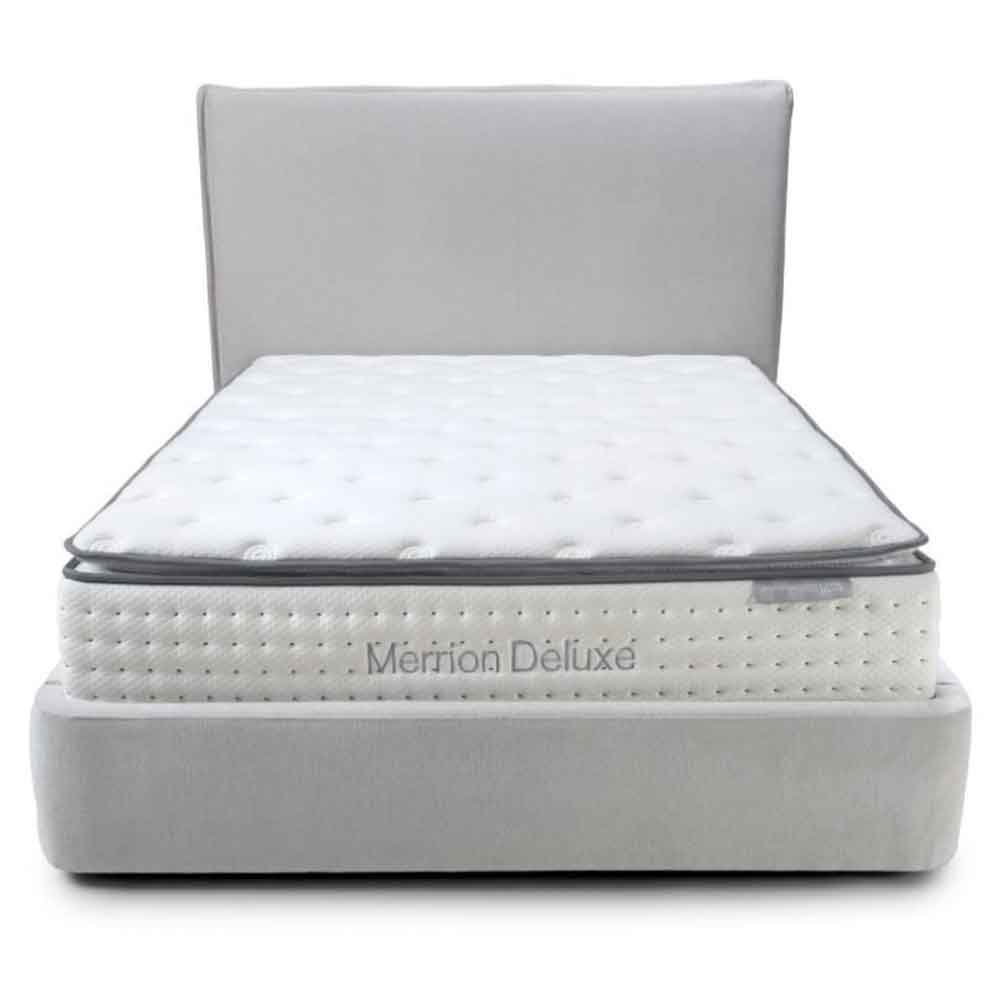 Eldora Fabric Ottoman Storage Double Bed in Natural