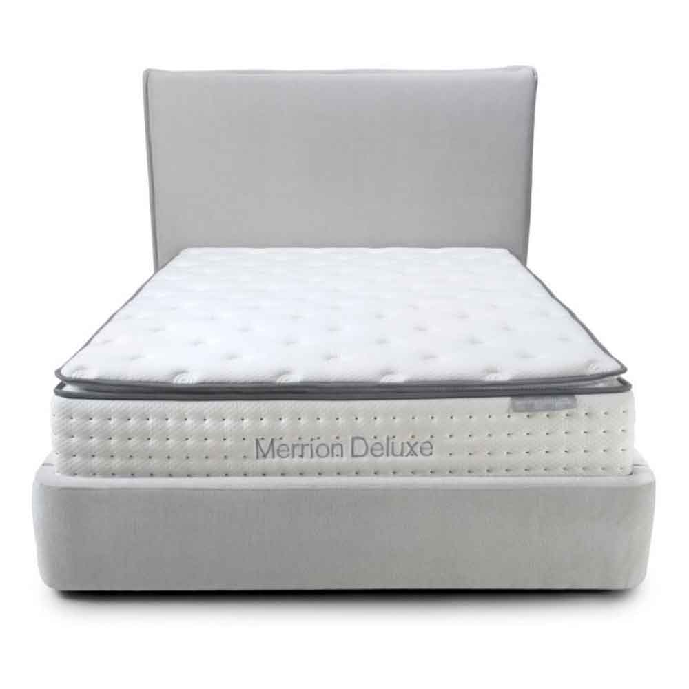 Eldora Fabric Ottoman Storage Super King Size Bed in Natural