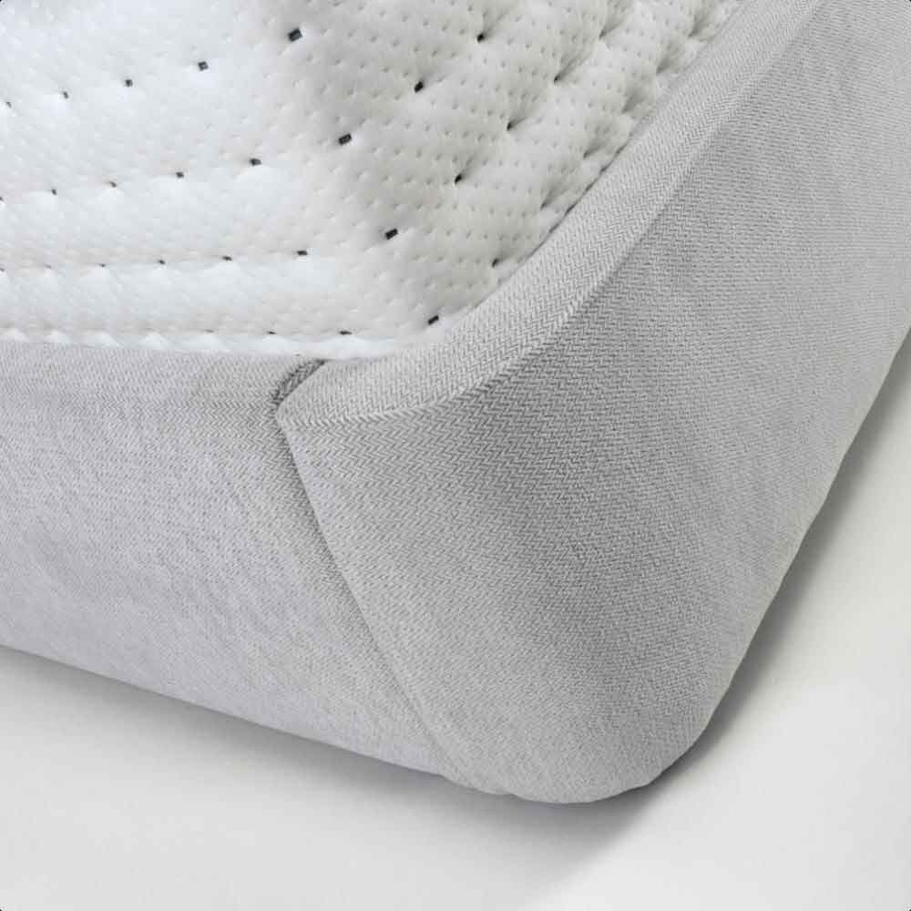 Eldora Fabric Ottoman Storage Super King Size Bed in Natural