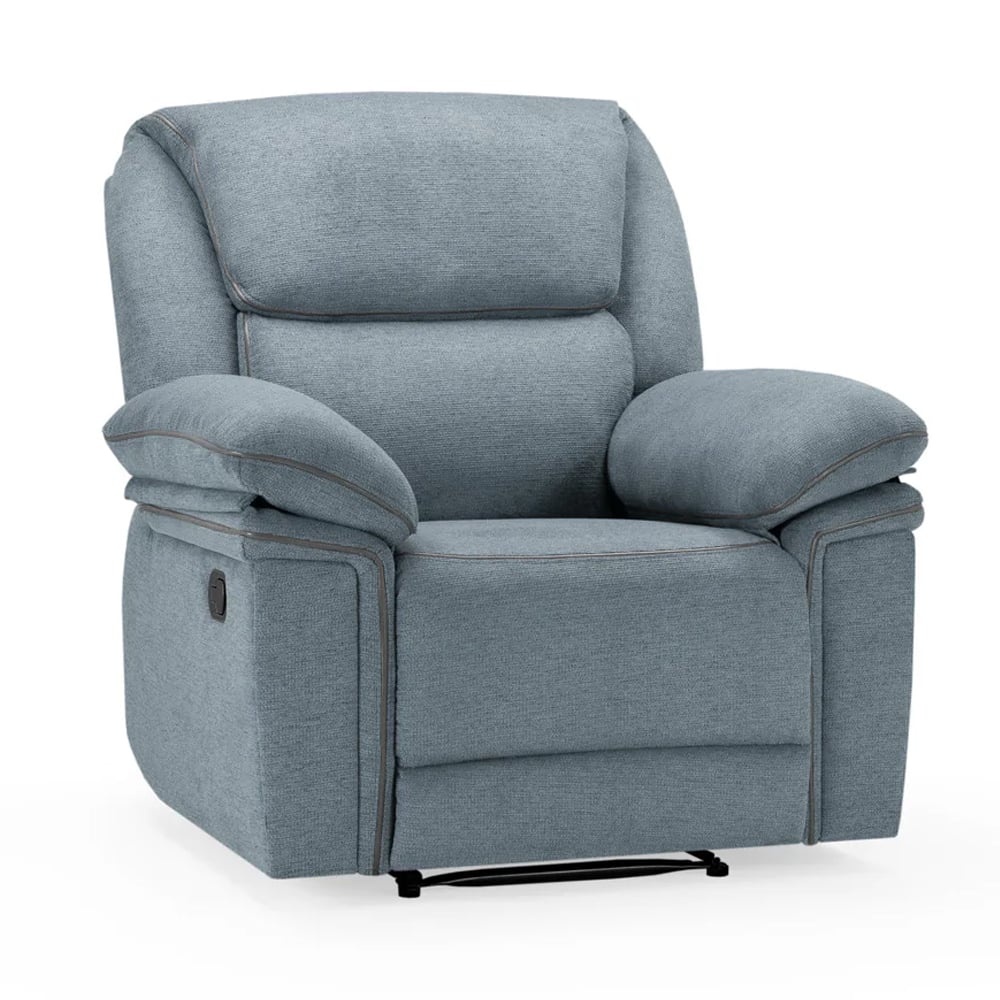 Read more about Elia fabric recliner 1 seater sofa in grey