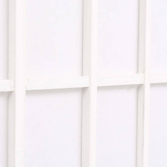 Elif Folding 6 Panels 240cm x 170cm Room Divider In White_5