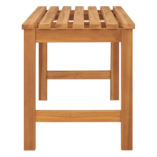 Eliza Wooden Garden Seating Bench In Oak