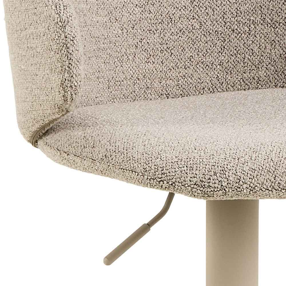 Elkhorn Beige Fabric Dining Chairs In Pair