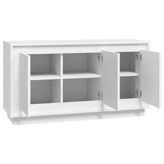 Elkin Wooden Sideboard With 3 Doors In White