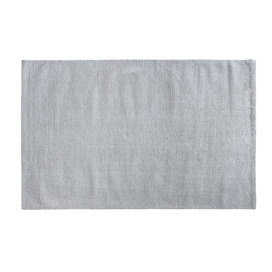 Read more about Elkins rectangular large polyester rug in silver
