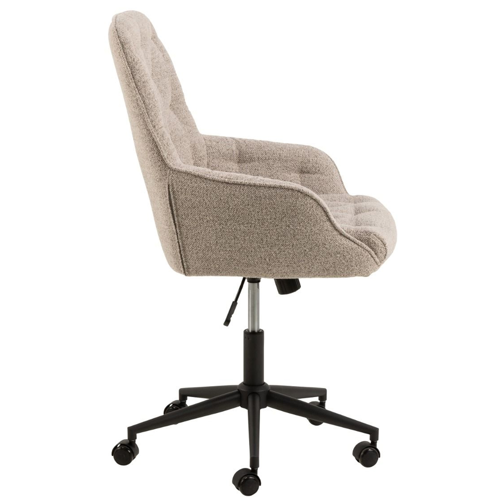 Ellijay Fabric Home And Office Chair In Beige