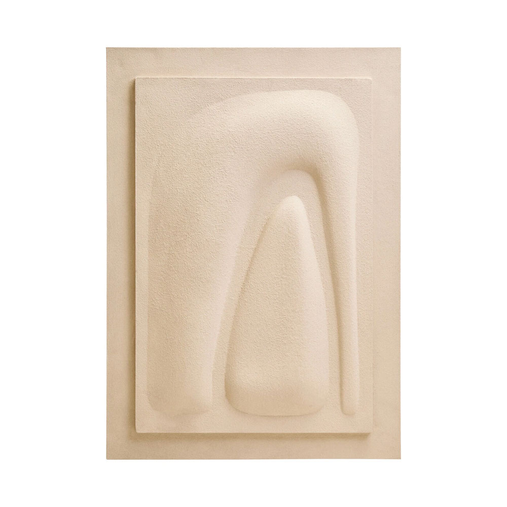 Elmiron Canvas 3D Wall Art in Cream